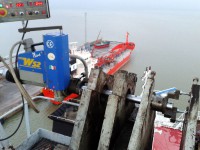 Восстановление проушин противовеса портального крана «KONE» на высоте 40м в порту Силламяэ