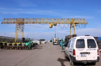Repair works and running maintenance of a full gantry crane