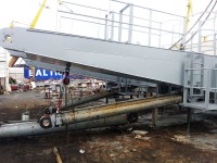 M/V 'Zenit' laevakraanade noole demonteerimine-monteerimine